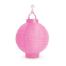 Solární lampion - 3 barev - studená bílá LED - 21 cm