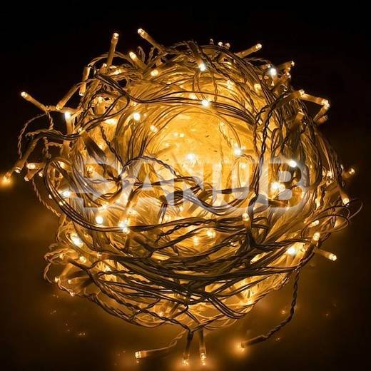 Svetelný záves s cencúľmi vonkajší 60 m, 1500 LED, teplá biela, flash studená biela – sada 3 ks