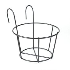 Závesný kovový držiak na kvetináč 18 cm