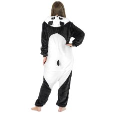 Plyšový overal Kigurumi - vzor panda - veľkosť M - 160cm