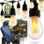 Solárna záhradná girlanda 15x LED plameň dekoratívne svetielka 15m 1800K teplá FLAME LUMILED