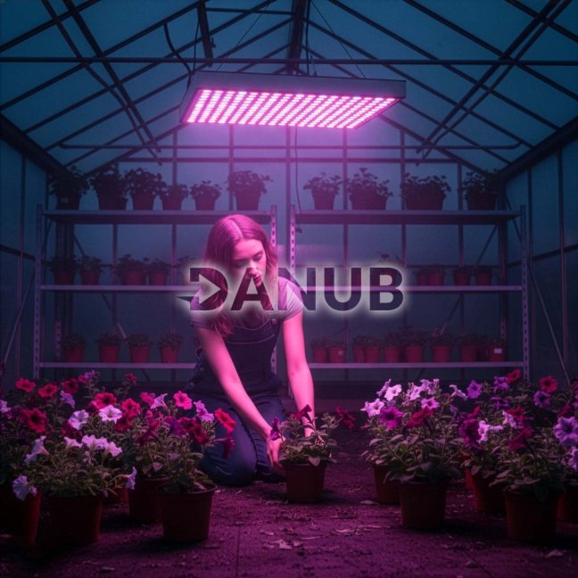 Növényvilágító függesztett panel zöldség és palántaneveléshez – 225 LED – 36 W