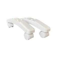 Konzoly na ohrievač NOIROT, CASTORS (2 konzoly + 4 kolieska)