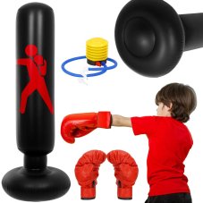 Boxzsák gyerekeknek boxkesztyű készlet -160 cm