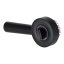 Elektrická masážna kefa na pokožku hlavy+ USB - čierna