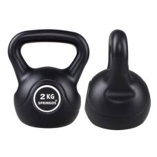Kettlebell čierny - 2kg