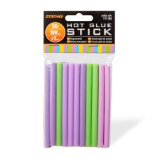 Náplň do lepiacej pištole - 7 x 100 mm - macaronová farba - 20 ks / balenie