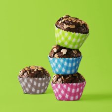 Sada muffinových forem - kostkované - 100 ks / balení