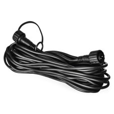 Prodlužovací kabel Premium černý 10 m pro spojitelné osvětlení, IP44