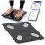 Osobná elektronická váha - 180 kg - tvrdené sklo - bluetooth + aplikácia - čierna