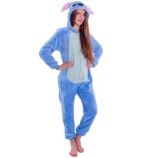 Plyšový overal Kigurumi - vzor Stitch - veľkosť L - 170cm