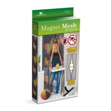 Sieťka na dvere proti hmyzu - magnetická - 100 x 210 cm - motýle
