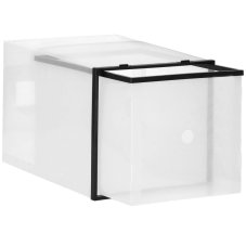 Box na boty - vysouvací - průsvitný