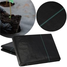 Záhradná agrotextília proti burine - 70g/m2 - 3,2x10 m - čierna