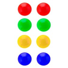 Barevné magnety na tabuli 8ks