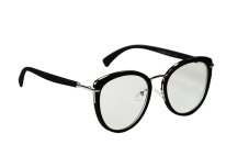 Brýle na počítač Blue Light Silver Matt Details Woman BLACK