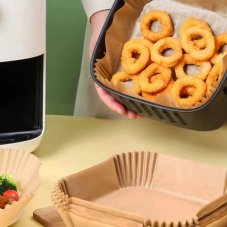 Air fryer papier na pečenie - do teplovzdušnej fritézy - štvorec - 23 cm - 50 ks / balenie