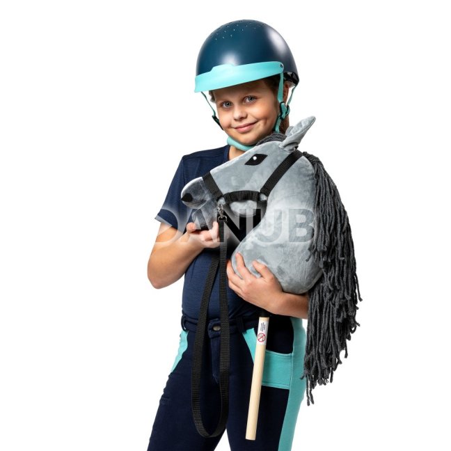 Hobby Horse Skippi - Koník na palici - Šedý