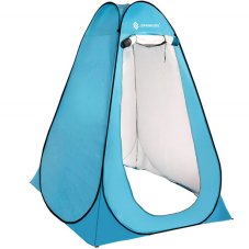 Plážový stan POP UP - samorozkladací - UV ochrana - 190x120x120 cm - modrý