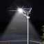 LED solárne pouličné svietidlo 800W - 6500K - 3,2V - 13Ah - s držiakom a diaľkovým ovládaním