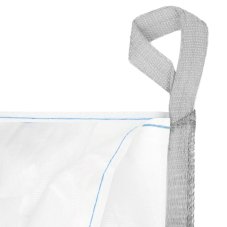 Big Bag vrece s nosnosťou 1000 kg - 1200l - biela so sivou