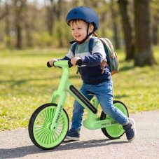 Odrážadlo Trike Fix Glow LED - neónovo-zelené