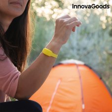 InnovaGoods Repelentní Náramek s vůní Citronely - žlutý