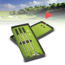 Hliníkové perá v tvare golfových palíc, 3 ks