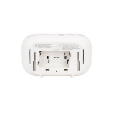 Hlásič oxidu uhoľnatého do domácnosti, 10 rokov, 2 × 1,5 V, biely, LCD displej, pamäť poplachu, stlmenie – 2 ks batérií AA