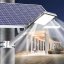 LED solárne pouličné svietidlo 800W - 6500K - 3,2V - 13Ah - s držiakom a diaľkovým ovládaním
