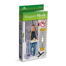 Sieťka na dvere proti hmyzu - magnetická - 100 x 210 cm - fialové motýle