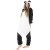 Plyšový overal Kigurumi - vzor panda - velikost M - 160cm