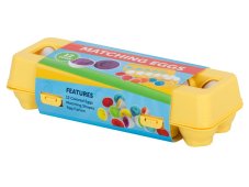 Montessori fejlesztő játék - tojások összeillesztése - 12db