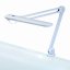 LED lampa na stôl - stmievateľná - kov - biela