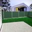 Tieniace plotové pásky a klipy (20ks) - PVC - 35m x 19cm - 450 g/m2 - tmavozelená