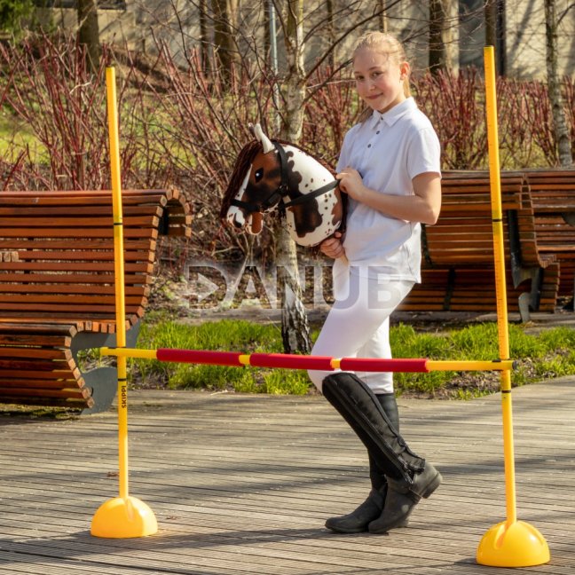 Hobby Horse Skippi - Koník na palici - Skewbald Tobiano
