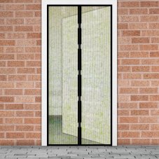 Sieťka na dvere proti hmyzu - magnetická - 100 x 210 cm - kvetiny