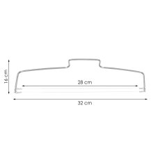Strunová pilka na překrojení korpusů - 28 cm