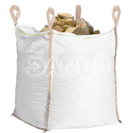 Big Bag vrece s nosnosťou 500 kg - biela s béžovou