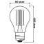 LED žiarovka E27 A60 10W = 100W 1521lm 4000K Neutrálne 360° Filament OSRAM