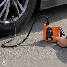 Bezdrôtová akumulátorová pumpa na dosku SUP, USB, 22 PSI, 140 W, vymeniteľné nástavce