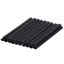 Tieniace plotové pásky a klipy (20ks) - PVC - 35m x 19cm - 450 g/m2 - antracit