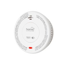 Optický detektor dymu do domácnosti ∅105 × 36 mm, 10 rokov, 2400 mAh, Wi-Fi, testovacie tlačidlo, stíšenie