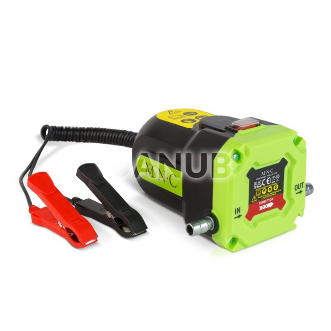 Elektrické olejové čerpadlo – na motorový olej, naftu a chladiacu kvapalinu – 12 V – 60 W