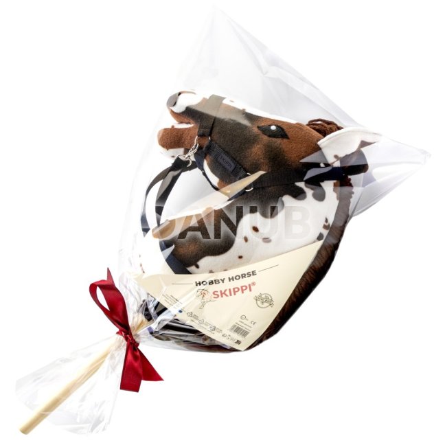 Hobby Horse Skippi - Koník na palici - Skewbald Tobiano
