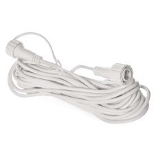 Prodlužovací kabel Premium bílý 10 m pro spojitelné osvětlení, IP44