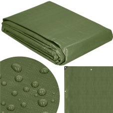 Hrubá krycia plachta - 2x3m - 120g/m2 - zelená