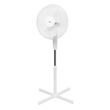 Stojanový ventilátor, biela farba, 40 cm, 45 W