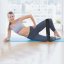 Fitness guma na cvičenie Hip Band - L - 2x43 cm - čierna