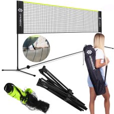 Bedmintonová sieť - 400 cm s rámom a obalom